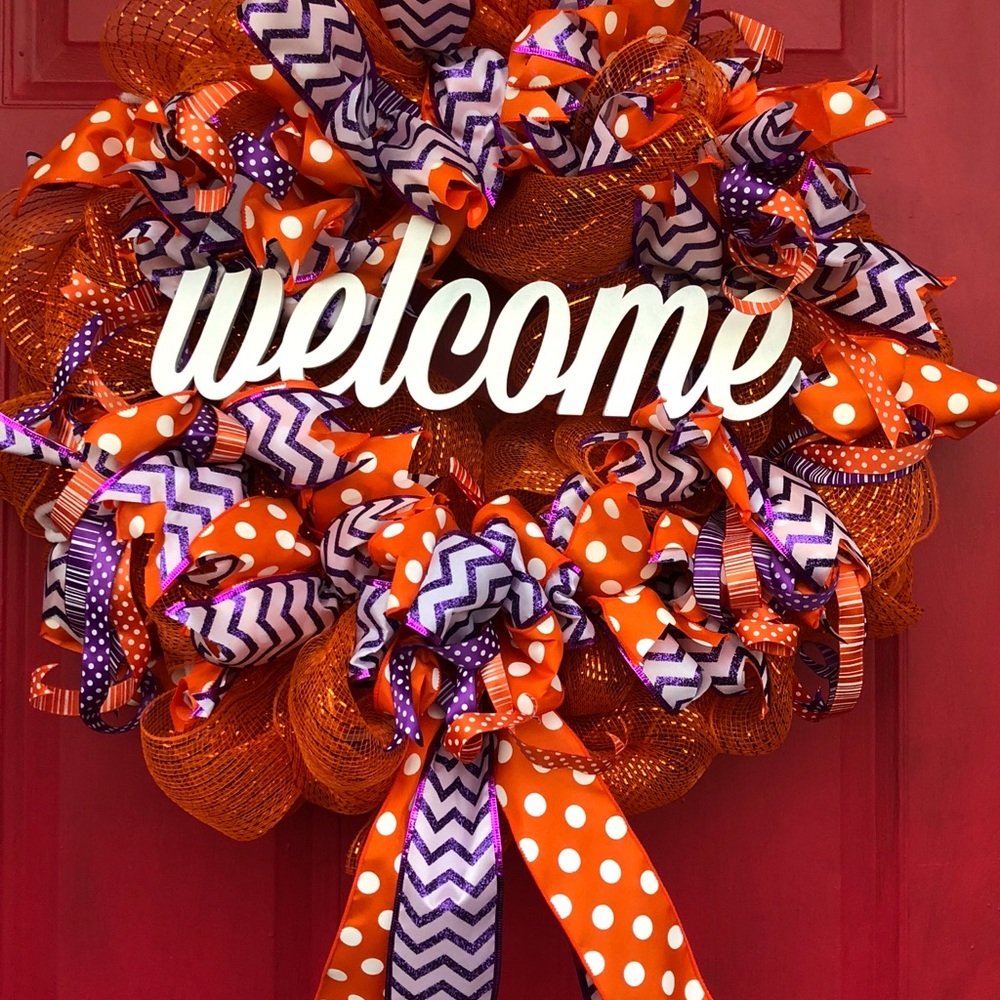 Clemson champion wreath - Picture 1 of 2